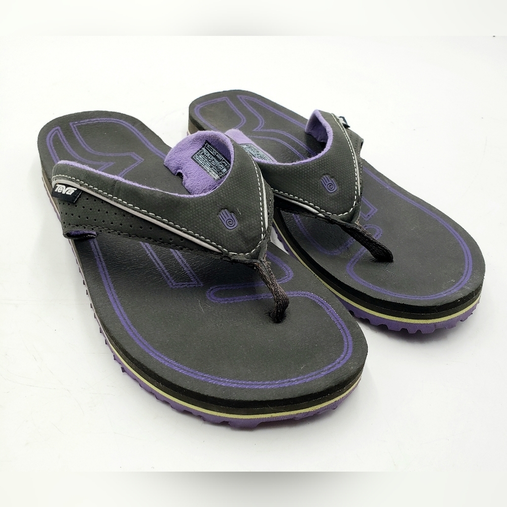 Teva Womens 8 Thong Flip Flop Sandals